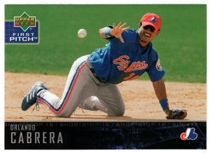 Orlando Cabrera - Montreal Expos (MLB Baseball Card) 2004 Upper Deck First Pitch # 199 Mint