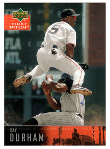 Ray Durham - San Francisco Giants (MLB Baseball Card) 2004 Upper Deck First Pitch # 201 Mint