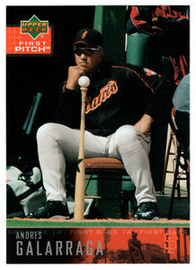 Andres Galarraga - San Francisco Giants (MLB Baseball Card) 2004 Upper Deck First Pitch # 202 Mint