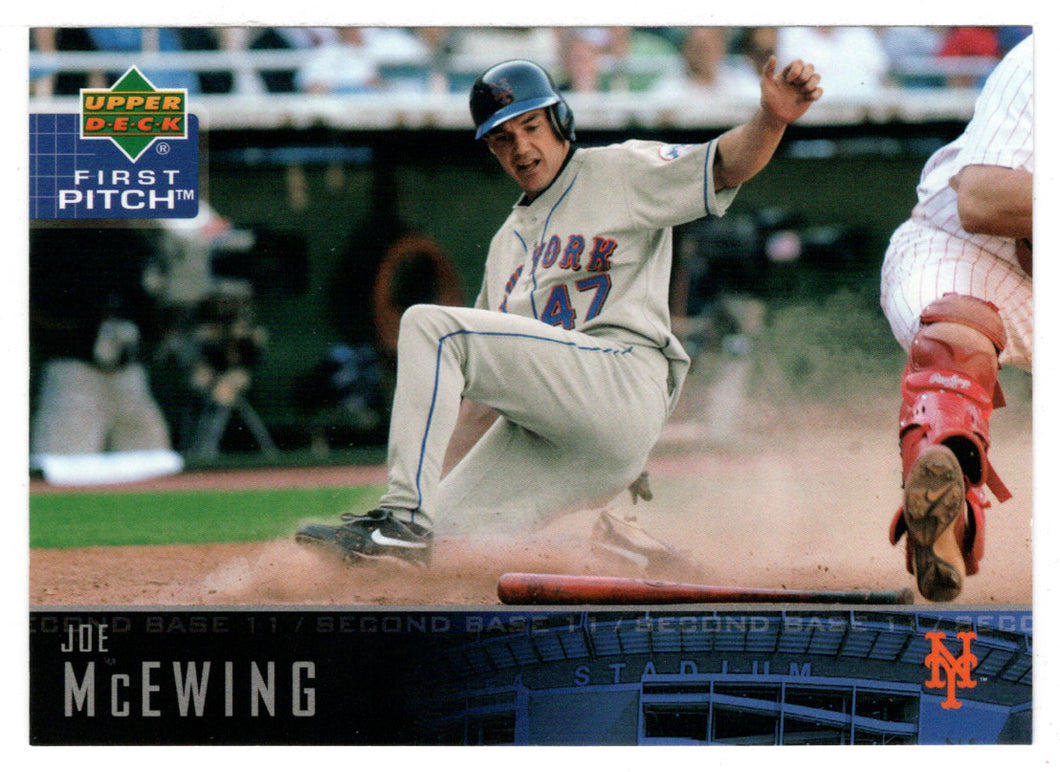 Joe McEwing - New York Mets (MLB Baseball Card) 2004 Upper Deck First Pitch # 224 Mint