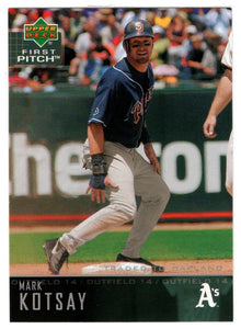 Mark Kotsay - Oakland Athletics (MLB Baseball Card) 2004 Upper Deck First Pitch # 227 Mint