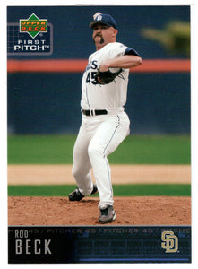 Rod Beck - San Diego Padres (MLB Baseball Card) 2004 Upper Deck First Pitch # 229 Mint