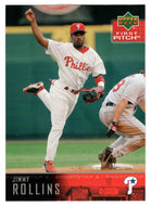 Jimmy Rollins - Philadelphia Phillies (MLB Baseball Card) 2004 Upper Deck First Pitch # 235 Mint