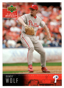 Randy Wolf - Philadelphia Phillies (MLB Baseball Card) 2004 Upper Deck First Pitch # 238 Mint