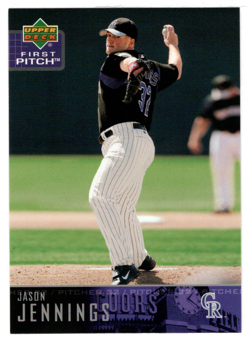 Jason Jennings - Colorado Rockies (MLB Baseball Card) 2004 Upper Deck First Pitch # 256 Mint