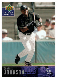 Charles Johnson - Colorado Rockies (MLB Baseball Card) 2004 Upper Deck First Pitch # 257 Mint