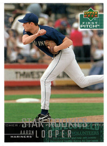 Aaron Looper SP - Seattle Mariners - Star Rookies (MLB Baseball Card) 2004 Upper Deck First Pitch # 280 Mint