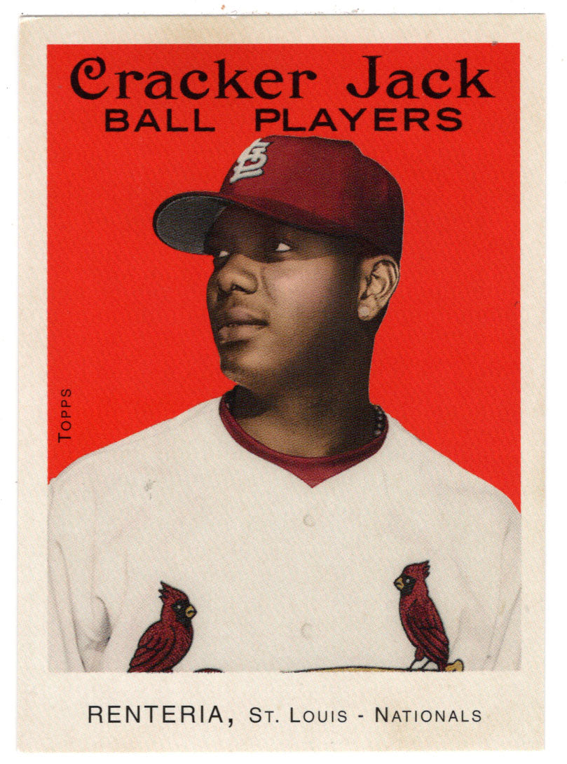 Edgar Renteria - St. Louis Cardinals (MLB Baseball Card) 2004 Topps Cracker Jack # 2 Mint