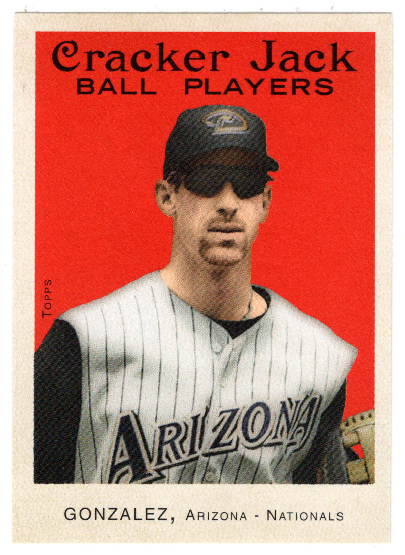 Luis Gonzalez - Arizona Diamondbacks (MLB Baseball Card) 2004 Topps Cracker Jack # 10 Mint
