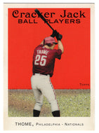 Jim Thome - Philadelphia Phillies (MLB Baseball Card) 2004 Topps Cracker Jack # 25 Mint
