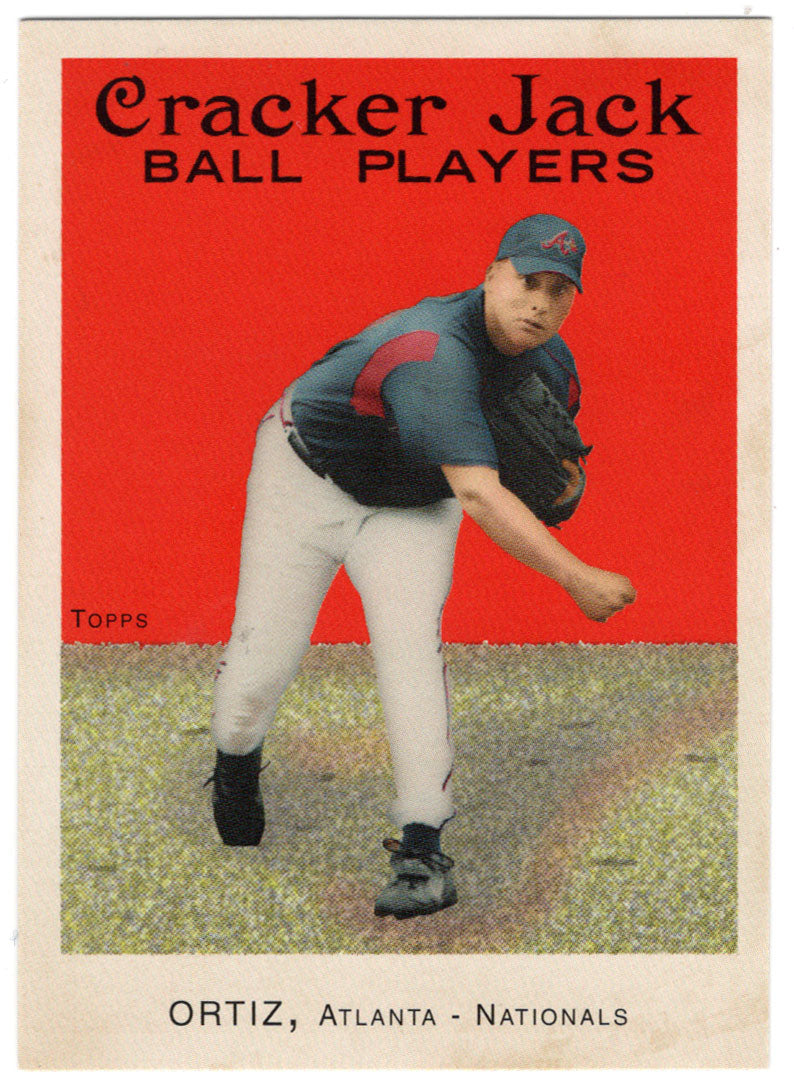 Russ Ortiz - Atlanta Braves (MLB Baseball Card) 2004 Topps Cracker Jack # 26 Mint