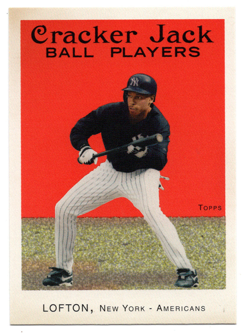 Kenny Lofton - New York Yankees - Mini (MLB Baseball Card) 2004 Topps Cracker Jack # 28 Mint