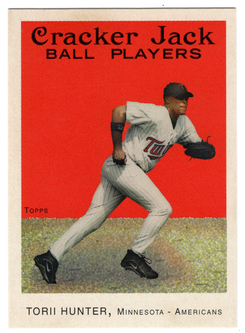 Torii Hunter - Minnesota Twins (MLB Baseball Card) 2004 Topps Cracker Jack # 53 Mint