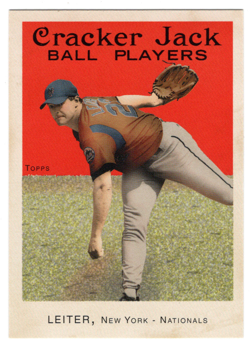 Al Leiter - New York Mets (MLB Baseball Card) 2004 Topps Cracker Jack # 56 Mint