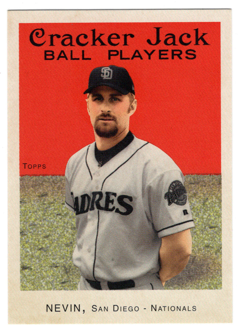 Phil Nevin - San Diego Padres - Mini (MLB Baseball Card) 2004 Topps Cracker Jack # 63 Mint