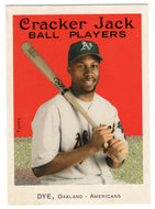 Jermaine Dye - Oakland Athletics (MLB Baseball Card) 2004 Topps Cracker Jack # 92 Mint