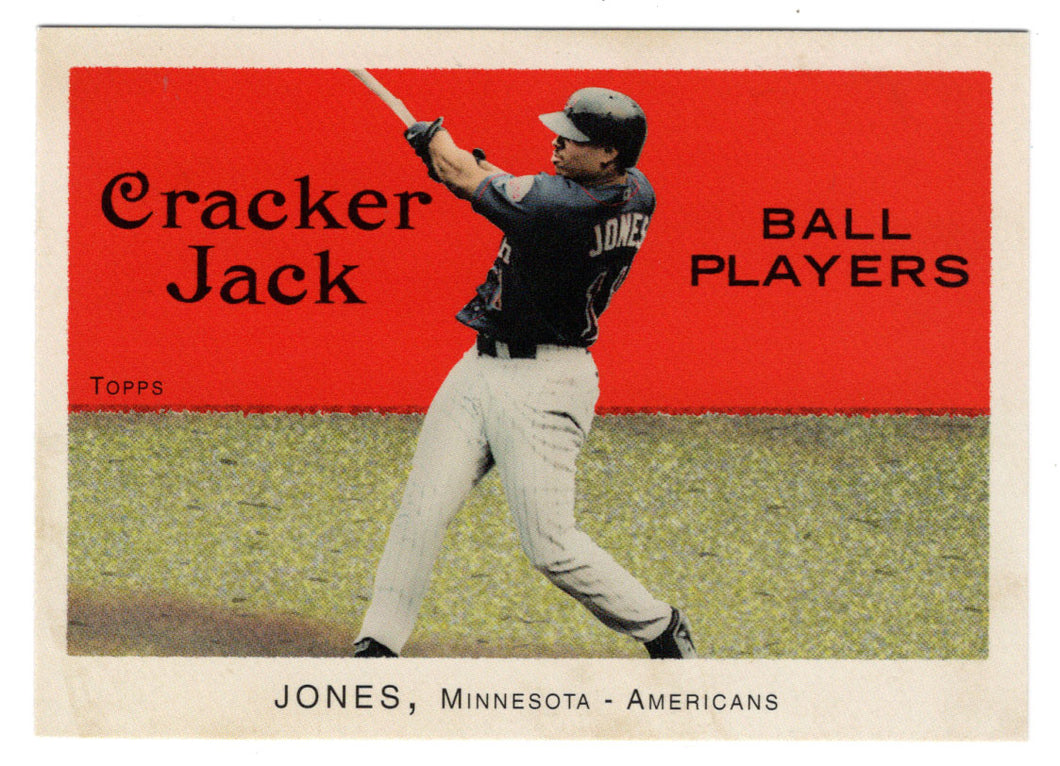 Jacque Jones - Minnesota Twins (MLB Baseball Card) 2004 Topps Cracker Jack # 94 Mint
