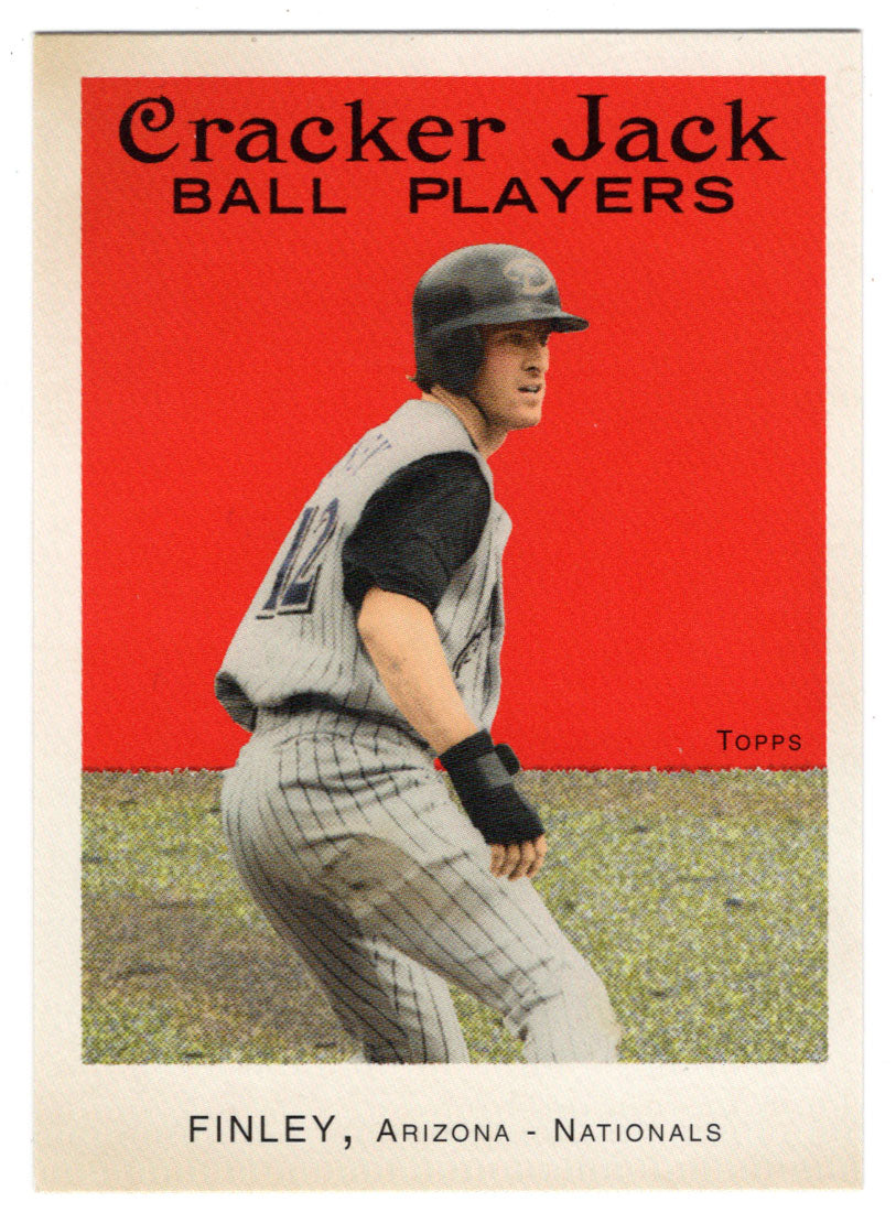 Steve Finley - Arizona Diamondbacks (MLB Baseball Card) 2004 Topps Cracker Jack # 106 Mint