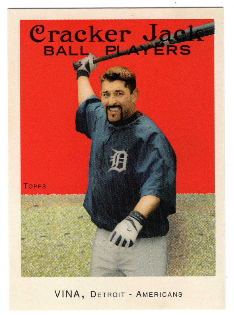 Fernando Vina - Detroit Tigers (MLB Baseball Card) 2004 Topps Cracker Jack # 119 Mint