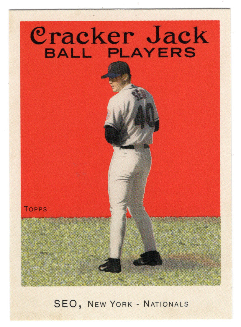 Jae Weong Seo - New York Mets (MLB Baseball Card) 2004 Topps Cracker Jack # 132 Mint
