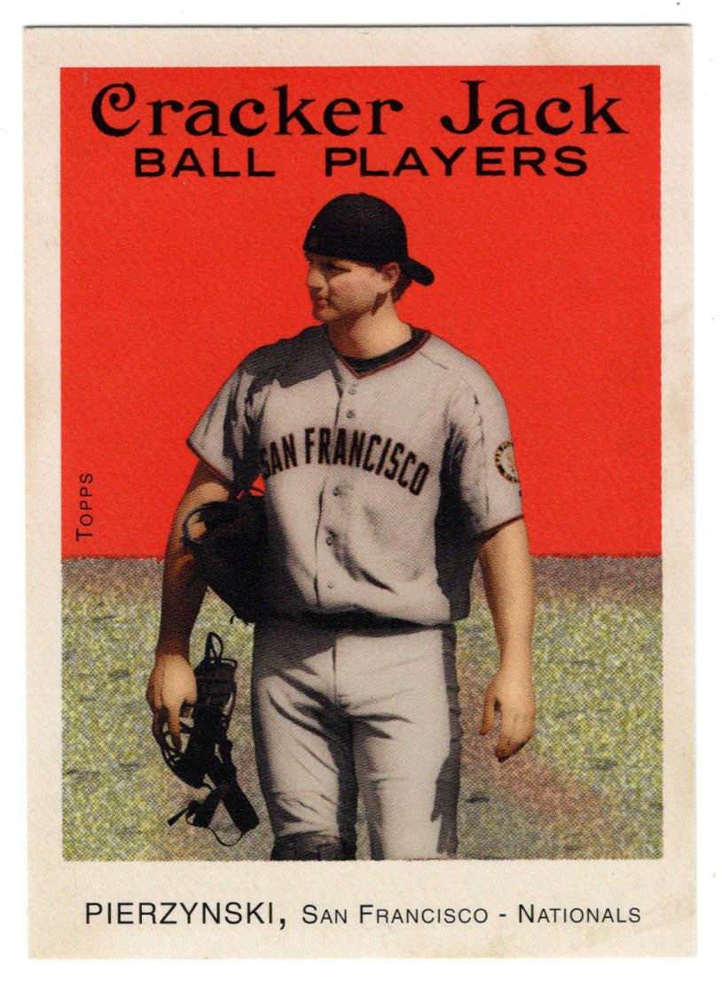 A.J. Pierzynski - San Francisco Giants (MLB Baseball Card) 2004 Topps Cracker Jack # 134 Mint