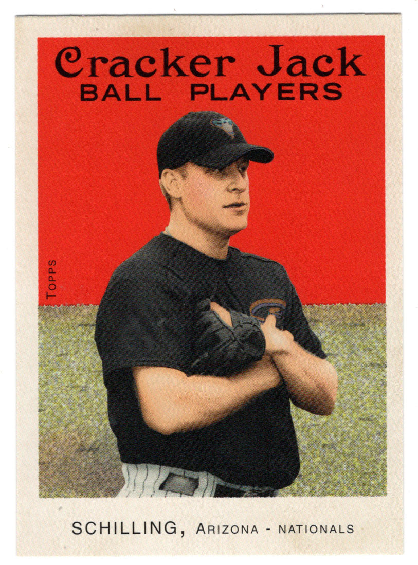 Curt Schilling - Arizona Diamondbacks (MLB Baseball Card) 2004 Topps Cracker Jack # 140 Mint