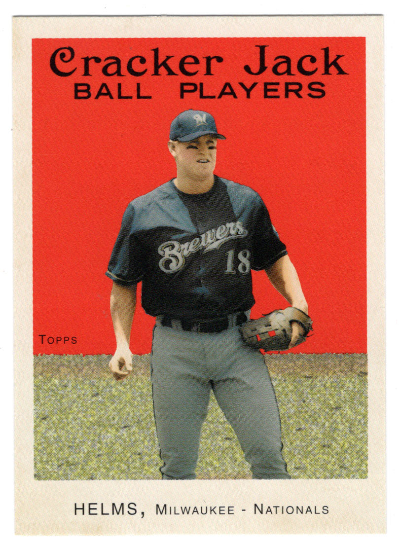 Wes Helms - Milwaukee Brewers (MLB Baseball Card) 2004 Topps Cracker Jack # 162 Mint