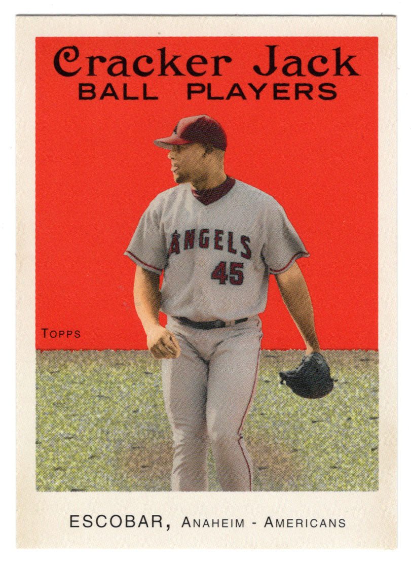 Kelvim Escobar - Anaheim Angels (MLB Baseball Card) 2004 Topps Cracker Jack # 173 Mint