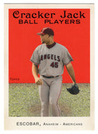 Kelvim Escobar - Anaheim Angels (MLB Baseball Card) 2004 Topps Cracker Jack # 173 Mint
