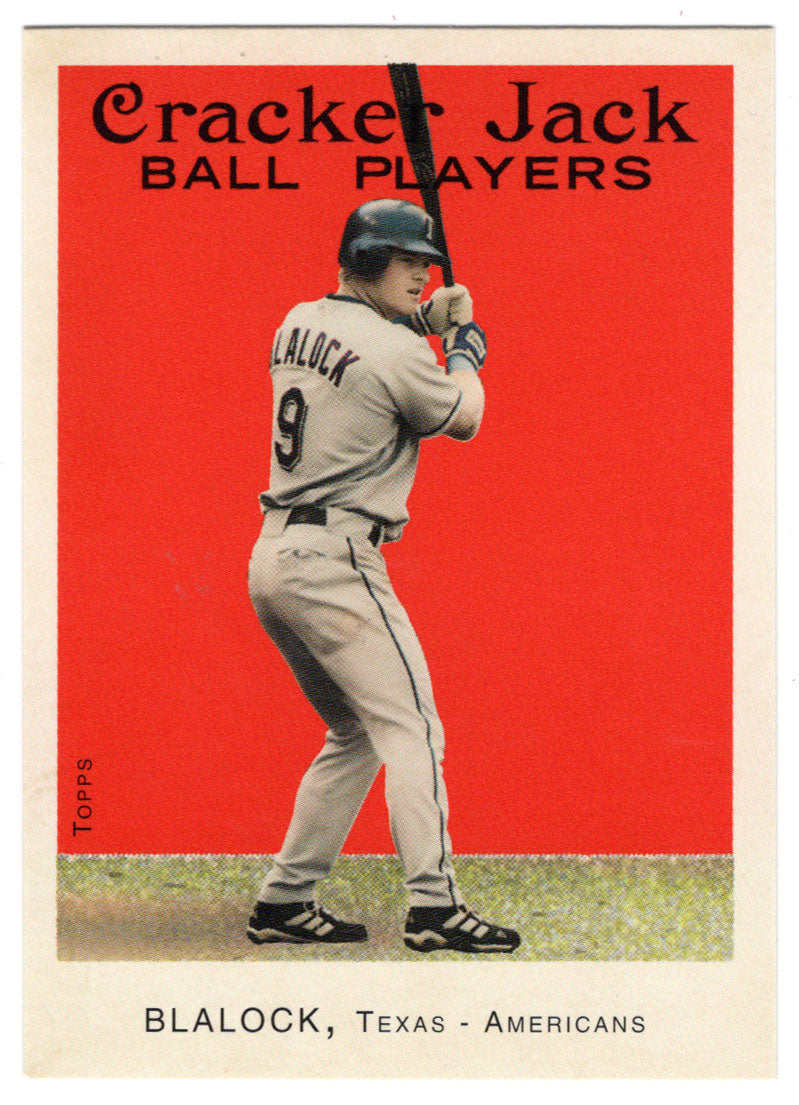 Hank Blalock - Texas Rangers - Mini Stickers (MLB Baseball Card) 2004 Topps Cracker Jack # 177 Mint