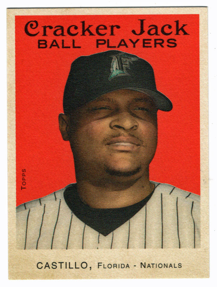 Luis Castillo - Florida Marlins - Mini (MLB Baseball Card) 2004 Topps Cracker Jack # 221 Mint