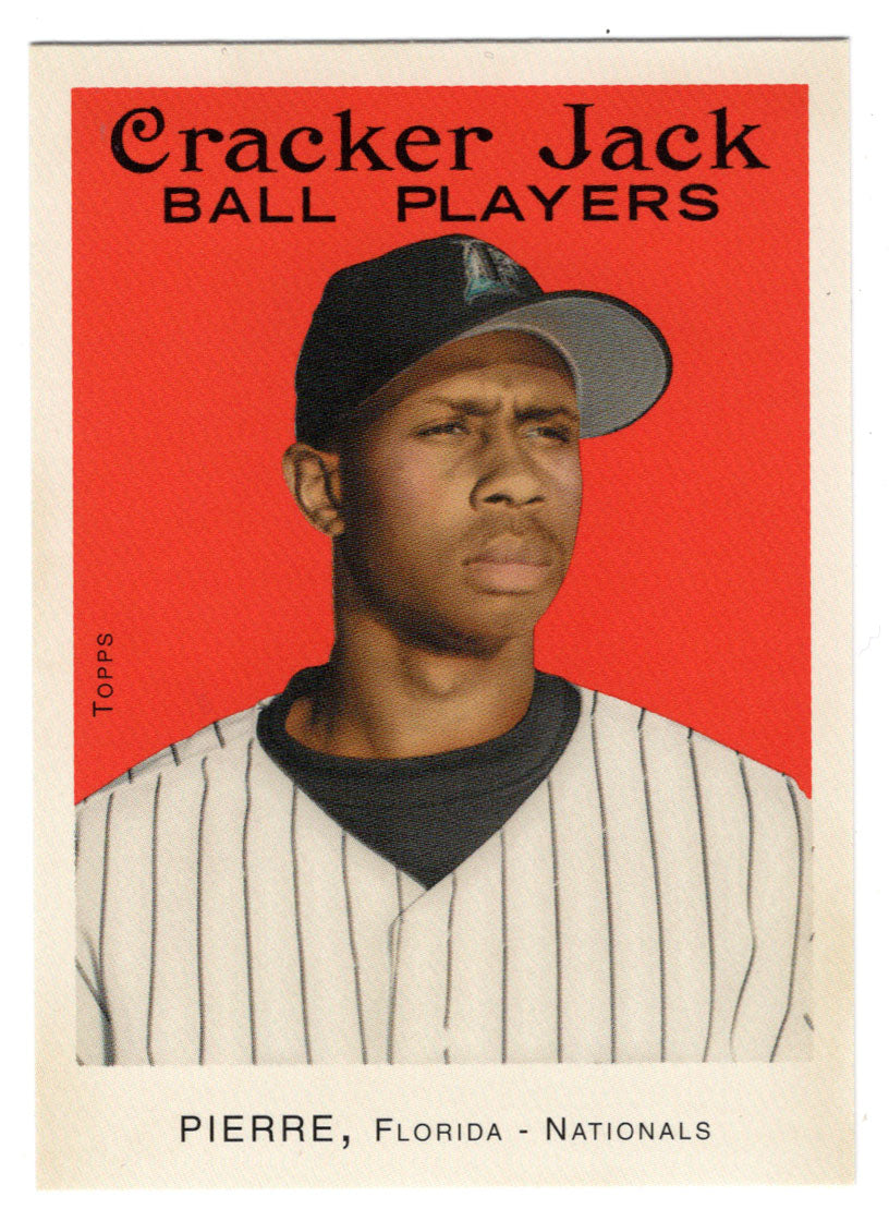 Juan Pierre - Florida Marlins - Mini Stickers (MLB Baseball Card) 2004 Topps Cracker Jack # 223 Mint
