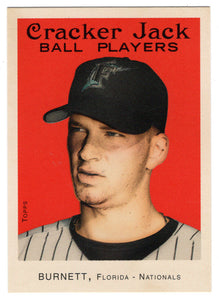A.J. Burnett - Florida Marlins (MLB Baseball Card) 2004 Topps Cracker Jack # 225 Mint