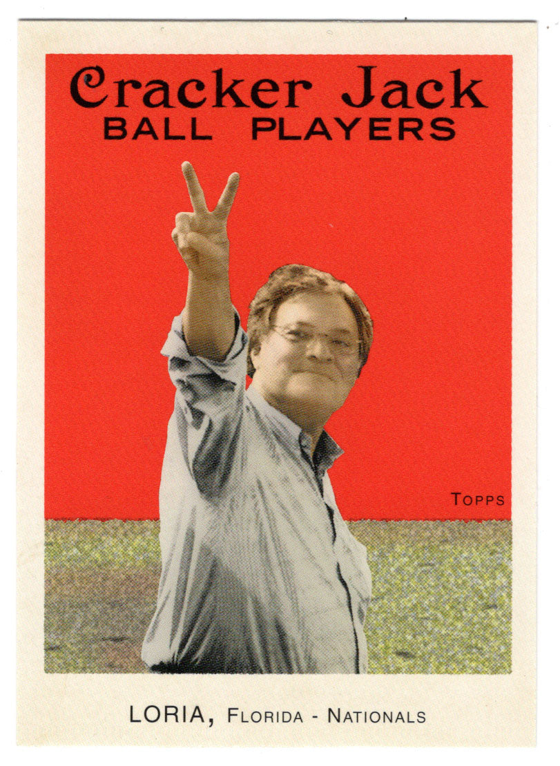 Jeffrey Loria - Florida Marlins (MLB Baseball Card) 2004 Topps Cracker Jack # 227 Mint