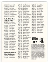 Load image into Gallery viewer, Checklist # 2 - Mini (MLB Baseball Card) 2004 Topps Cracker Jack # NNO Mint
