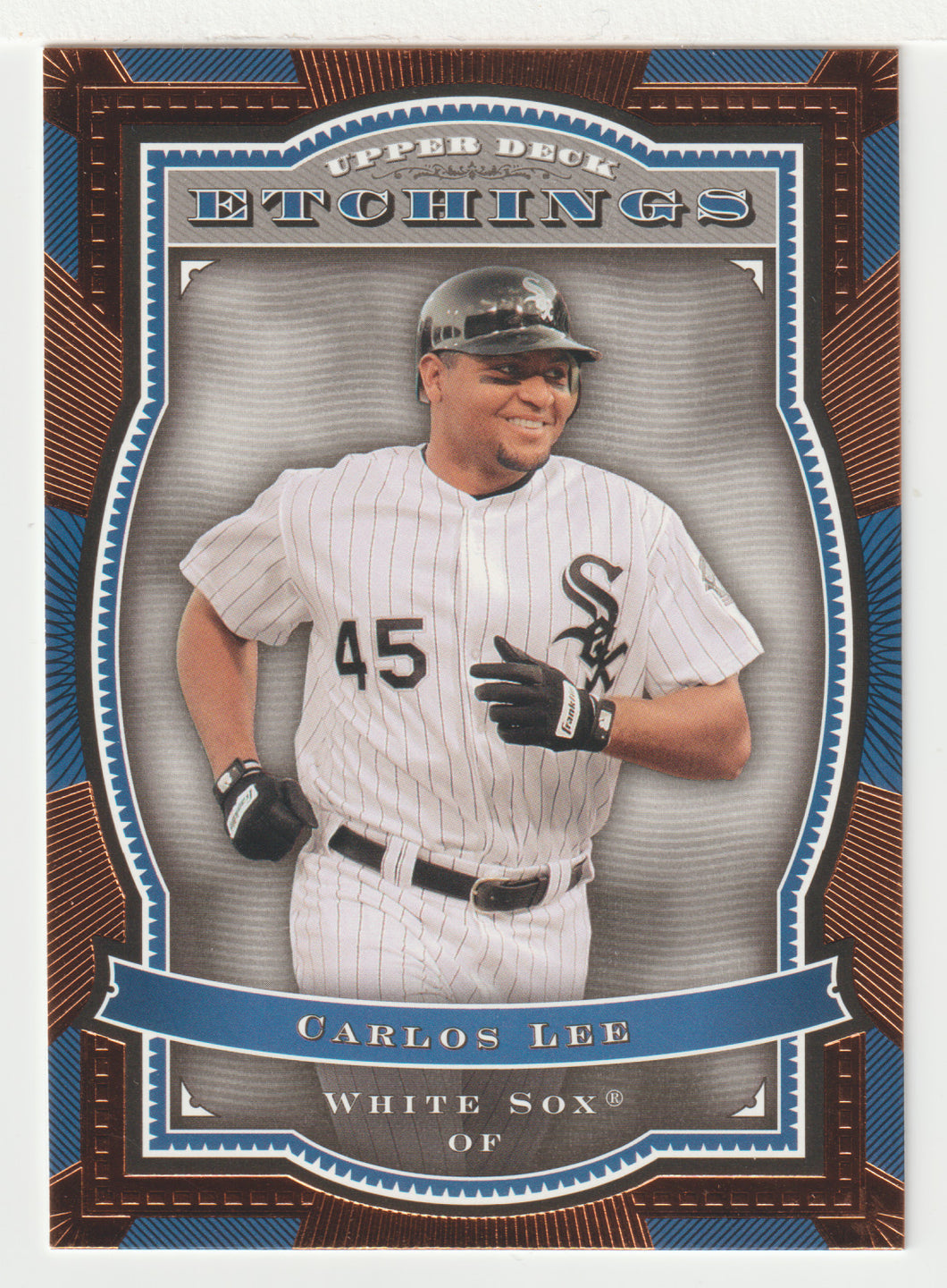 Carlos Lee - Chicago White Sox (MLB Baseball Card) 2004 Upper Deck Etchings # 9 Mint