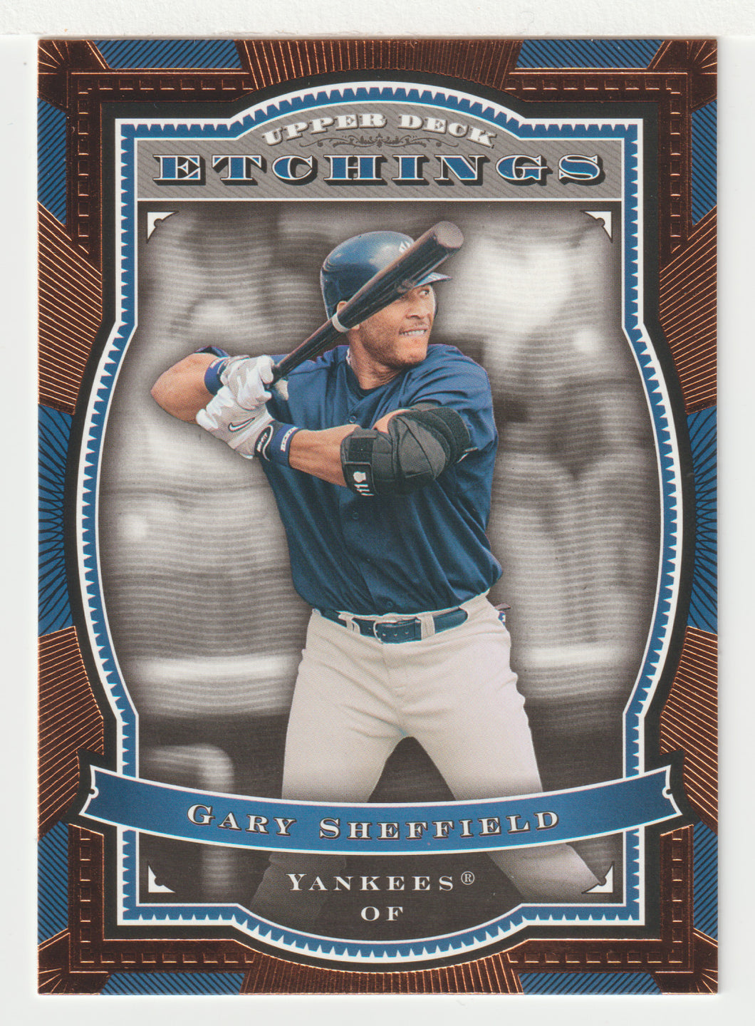 Gary Sheffield - New York Yankees (MLB Baseball Card) 2004 Upper Deck Etchings # 13 Mint