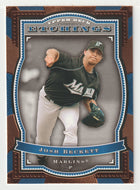 Josh Beckett - Florida Marlins (MLB Baseball Card) 2004 Upper Deck Etchings # 18 Mint