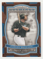 Carlos Delgado - Toronto Blue Jays (MLB Baseball Card) 2004 Upper Deck Etchings # 30 Mint