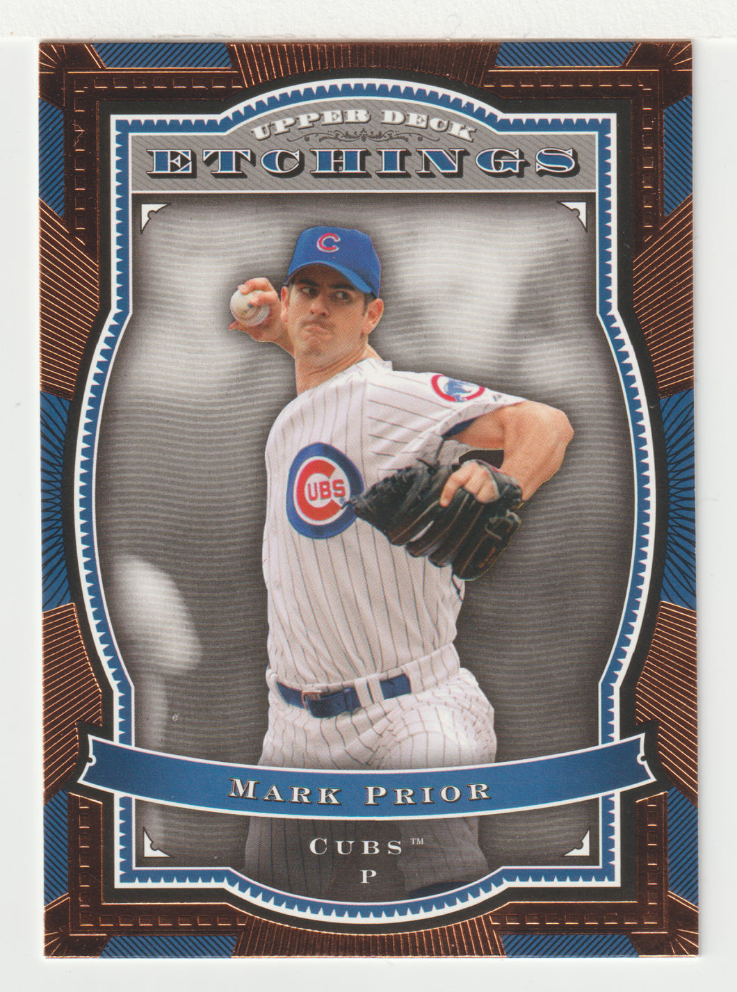 Mark Prior - Chicago Cubs (MLB Baseball Card) 2004 Upper Deck Etchings # 68 Mint