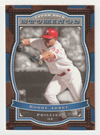 Bobby Abreu - Philadelphia Phillies (MLB Baseball Card) 2004 Upper Deck Etchings # 79 Mint
