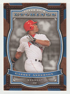 Garret Anderson - Anaheim Angels (MLB Baseball Card) 2004 Upper Deck Etchings # 85 Mint