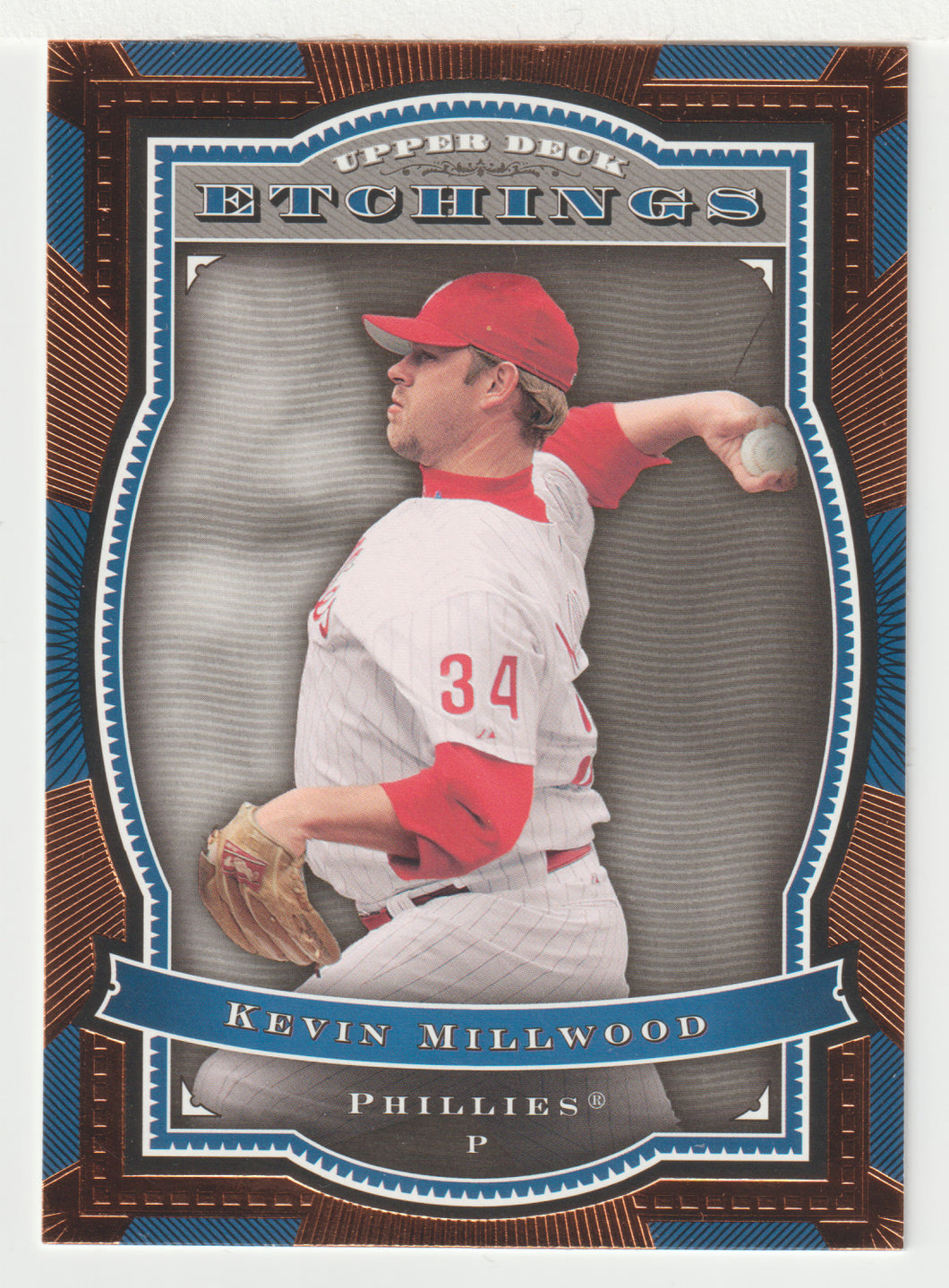 Kevin Millwood - Philadelphia Phillies (MLB Baseball Card) 2004 Upper Deck Etchings # 87 Mint