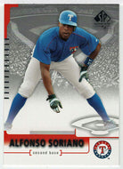 Alfonso Soriano - Texas Rangers (MLB Baseball Card) 2004 Upper Deck SP Authentic # 13 Mint