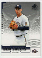 Ben Sheets - Milwaukee Brewers (MLB Baseball Card) 2004 Upper Deck SP Authentic # 31 Mint