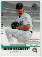 Josh Beckett - Florida Marlins (MLB Baseball Card) 2004 Upper Deck SP Authentic # 39 Mint