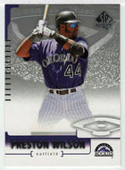 Preston Wilson - Colorado Rockies (MLB Baseball Card) 2004 Upper Deck SP Authentic # 46 Mint