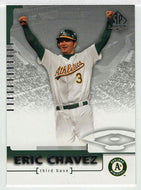 Eric Chavez - Oakland Athletics (MLB Baseball Card) 2004 Upper Deck SP Authentic # 49 Mint
