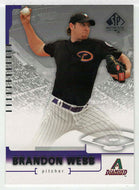 Brandon Webb - Arizona Diamondbacks (MLB Baseball Card) 2004 Upper Deck SP Authentic # 53 Mint