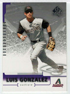 Luis Gonzalez - Arizona Diamondbacks (MLB Baseball Card) 2004 Upper Deck SP Authentic # 75 Mint